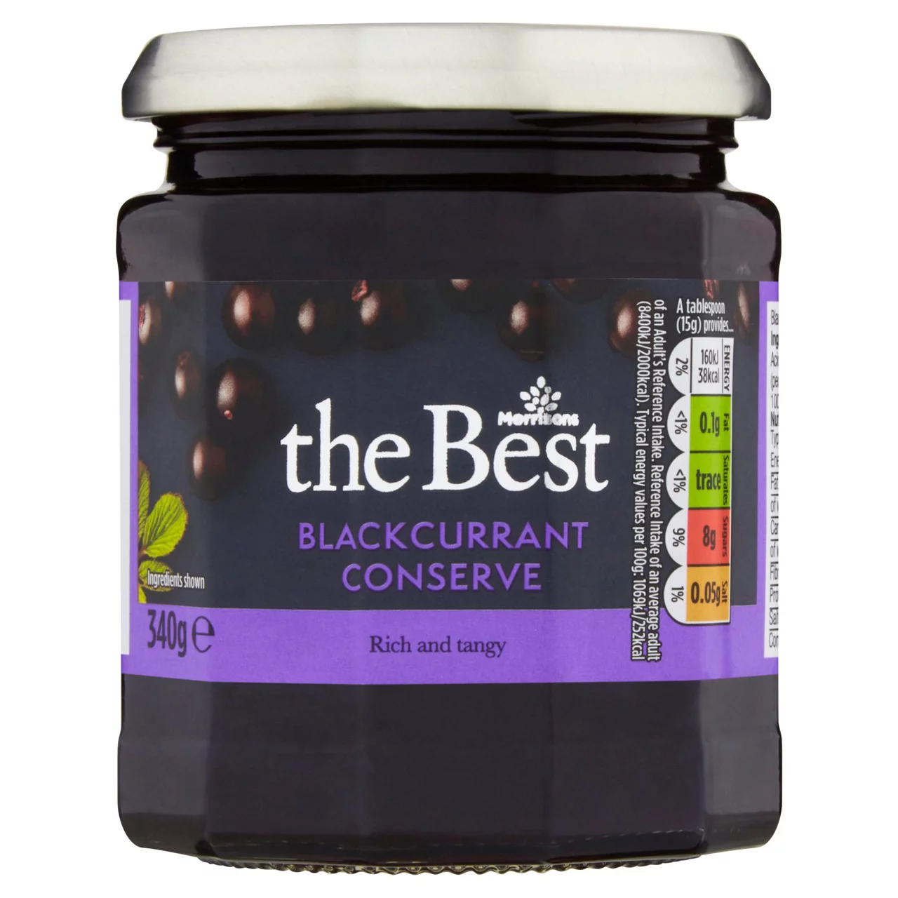 [108450492] Morrisons The Best Blackcurrant Conserve 340g