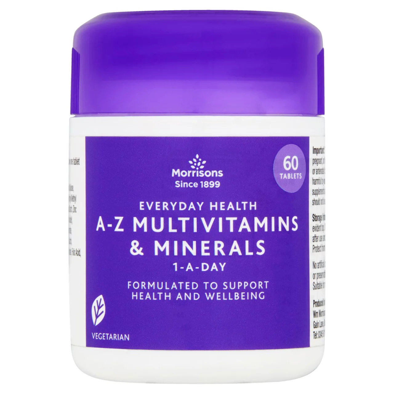 [108615058] Morrisons A-Z Multivitamins 60's