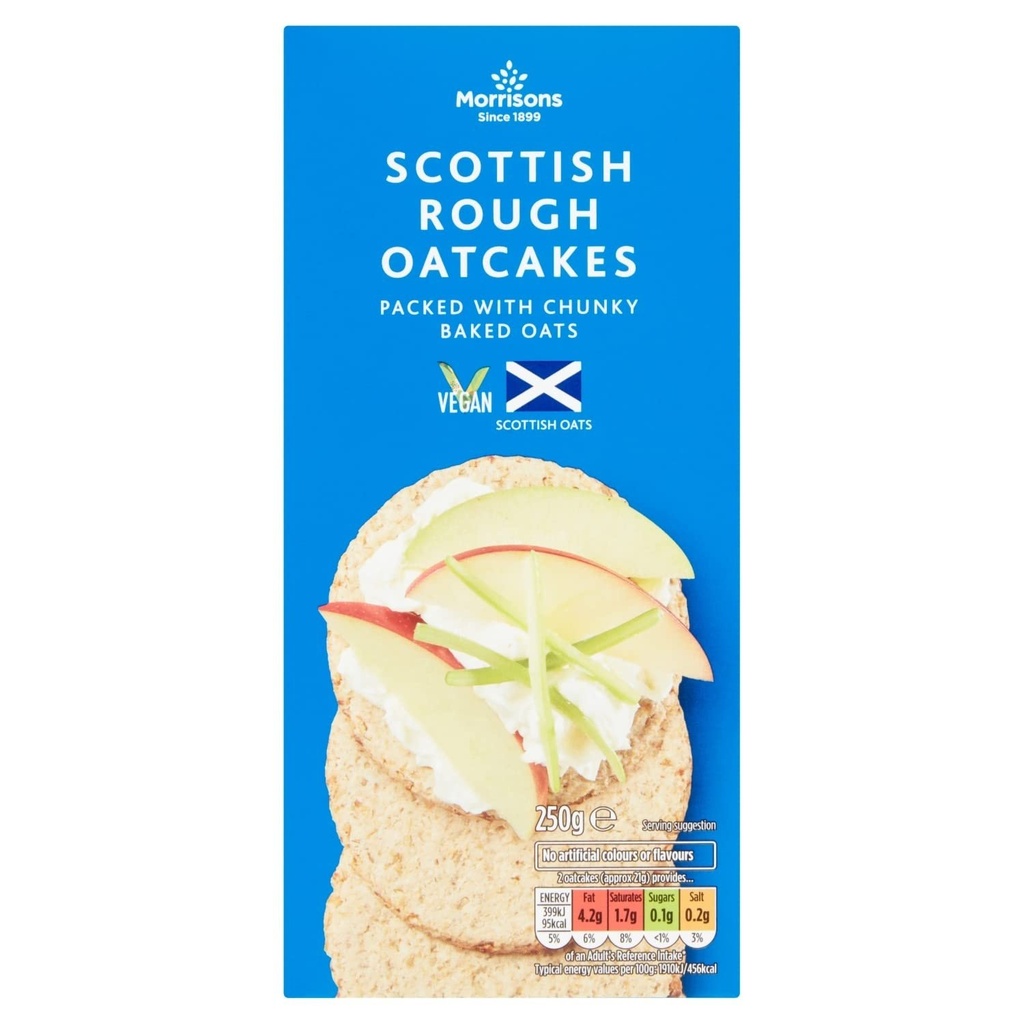 [109153748] Morrisons Scottish Rough Oatcakes 250g