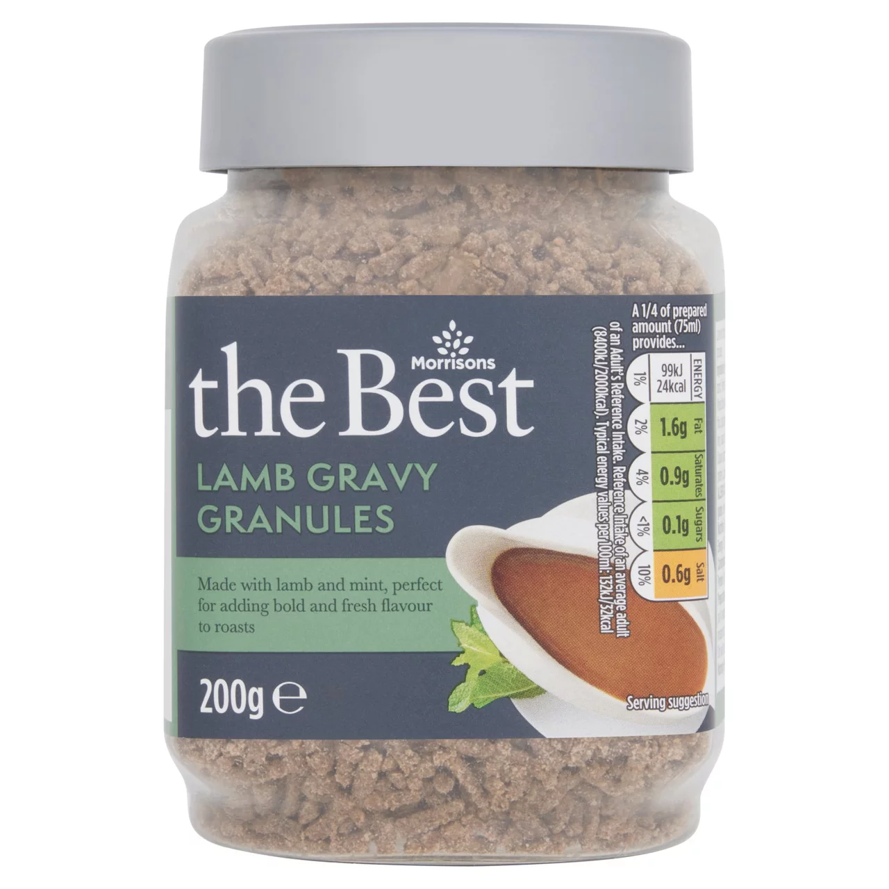 [109317597] Morrisons The Best Lamb & Mint Gravy Granules 200g