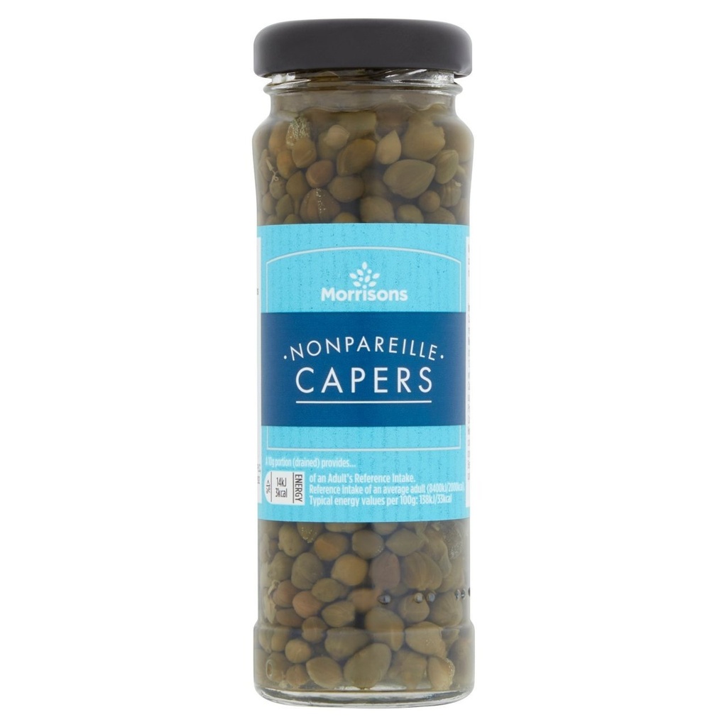[109593217] Morrisons Nonpareille Capers 99g