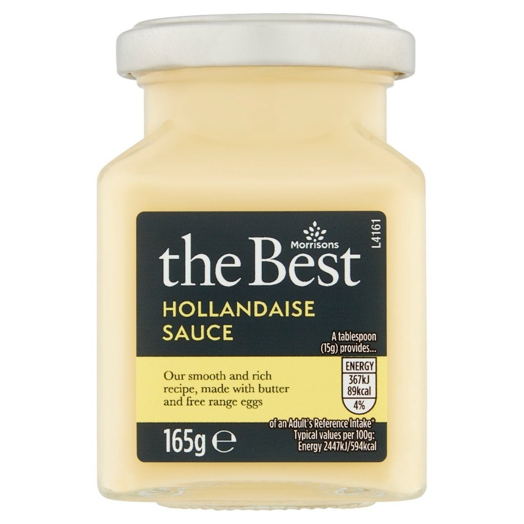 [109846827] Morrisons The Best Hollandaise Sauce 165g
