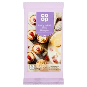 [1017408] Co-op Ready to Roll White Marzipan 500g