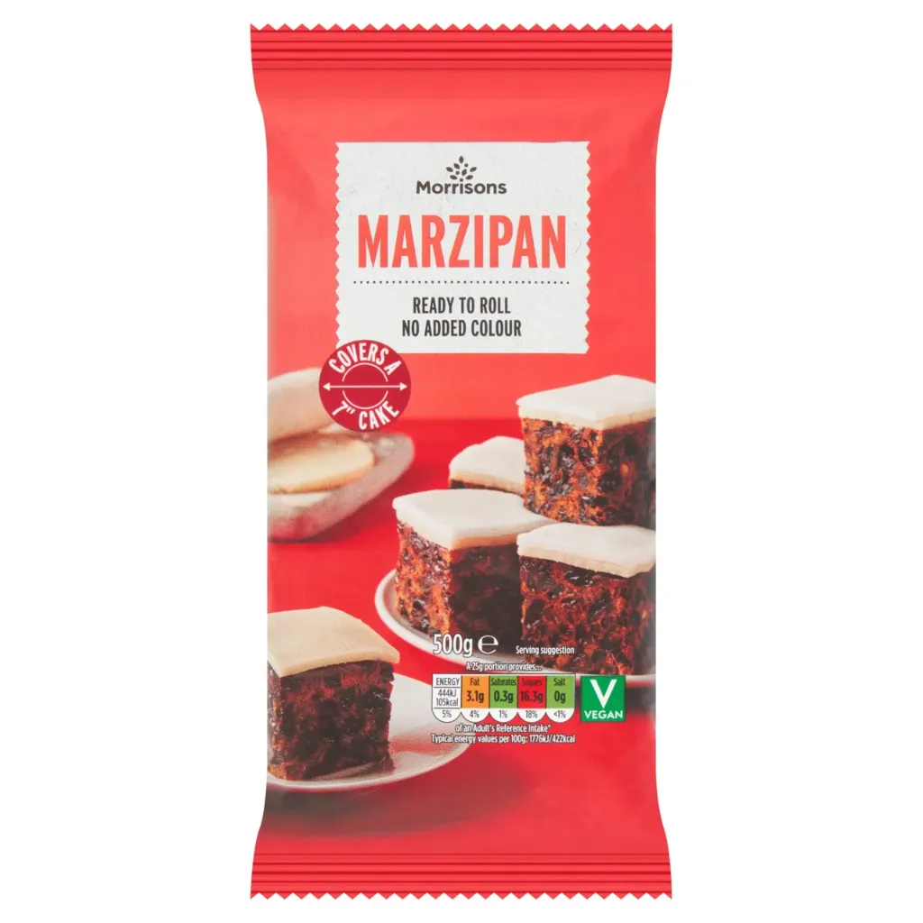 [113278754] Morrisons Natural Marzipan 500g