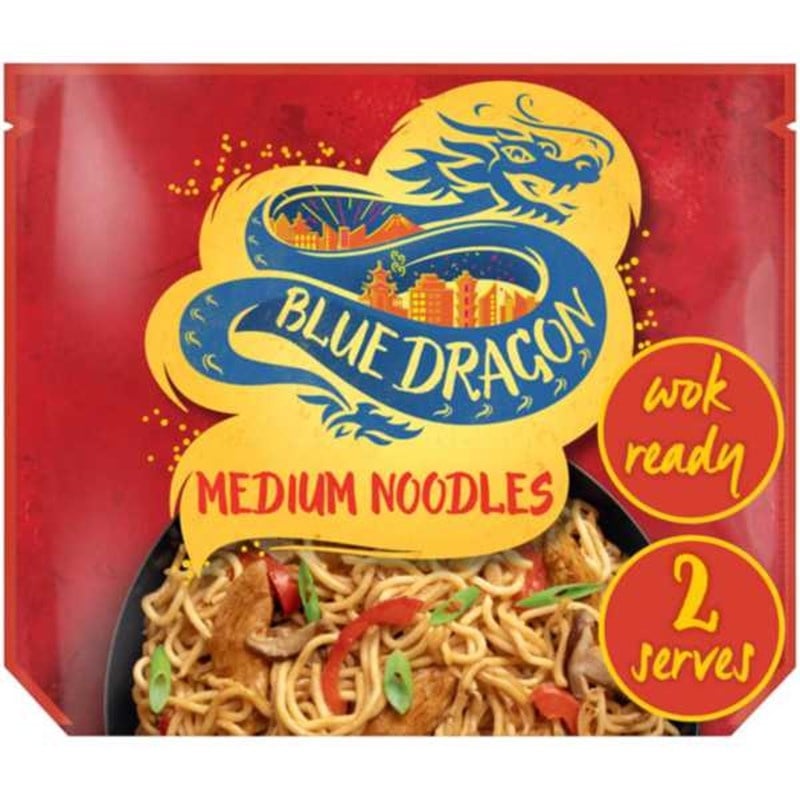 Blue Dragon Medium Wok Ready Noodles 300g