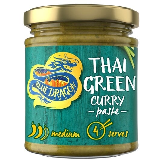 [120725] Blue Dragon Thai Green Curry Paste 170g