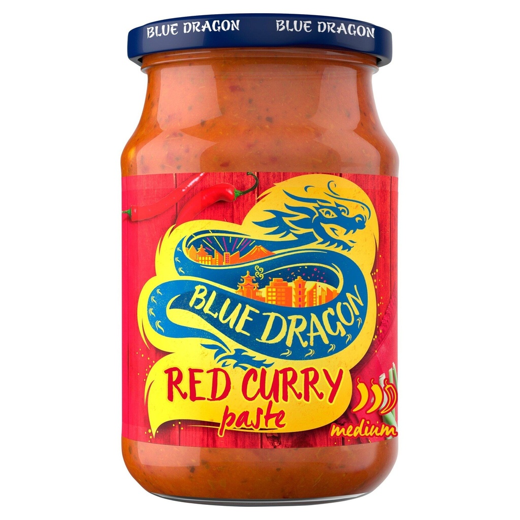 [120726] Blue Dragon Thai Red Curry Paste 170g