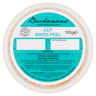 [8832] Buchanan Mixed Peel 100g