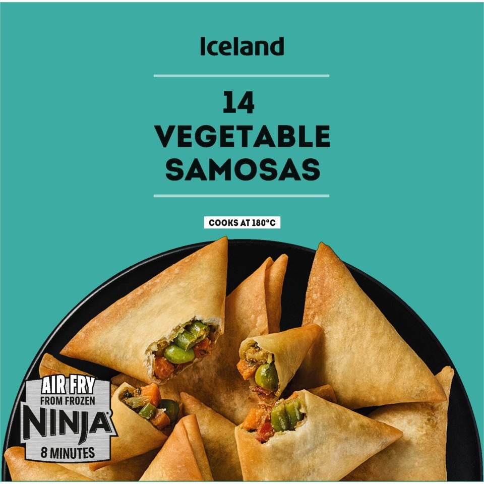 [40391] Iceland 14 Vegetable Samosas 210g