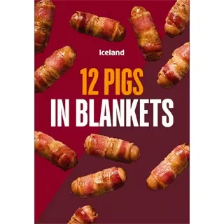 Iceland 12 Pigs in Blankets 252g