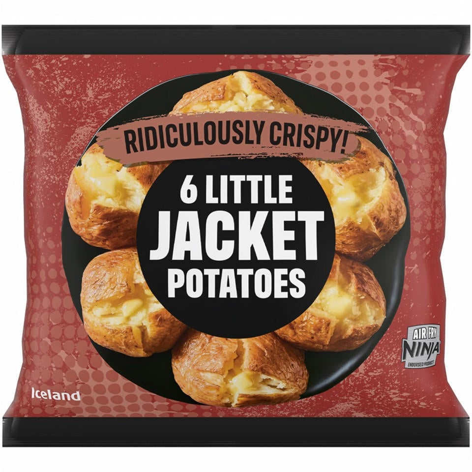[38205] Iceland 6 Little Jacket Potatoes 700g