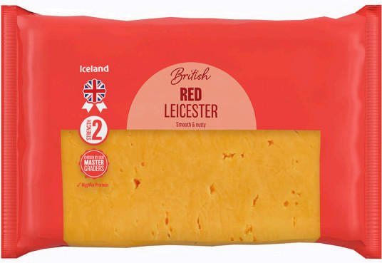 [39296] Iceland Red Leicester 250g