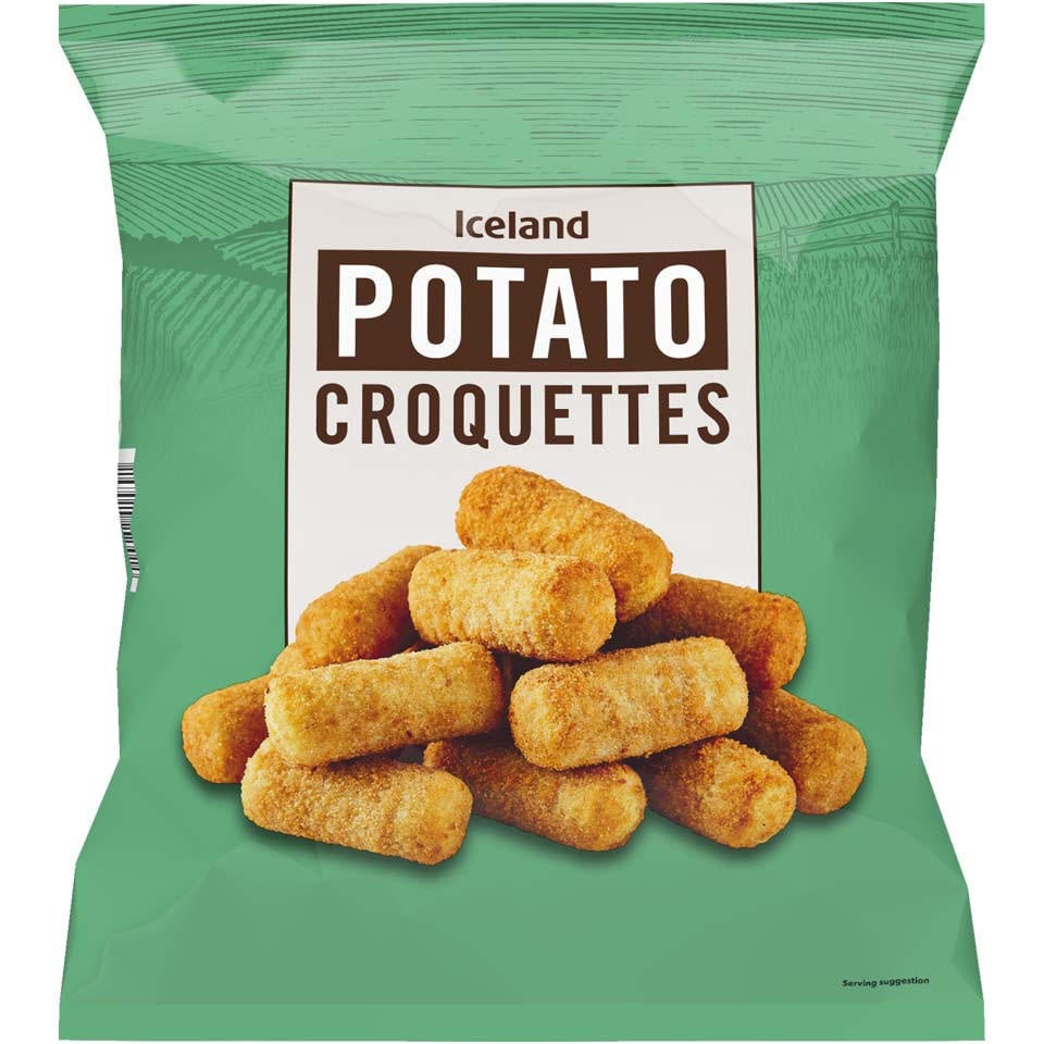 [41589] Iceland Potato Croquettes 908g