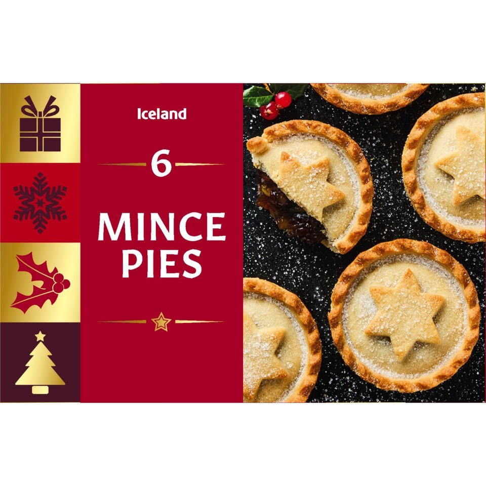 Iceland 6 Mince Pies