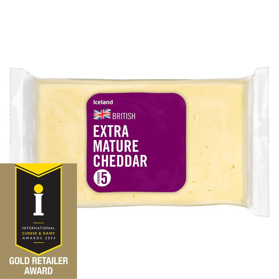 Iceland Extra Mature Cheddar 400g