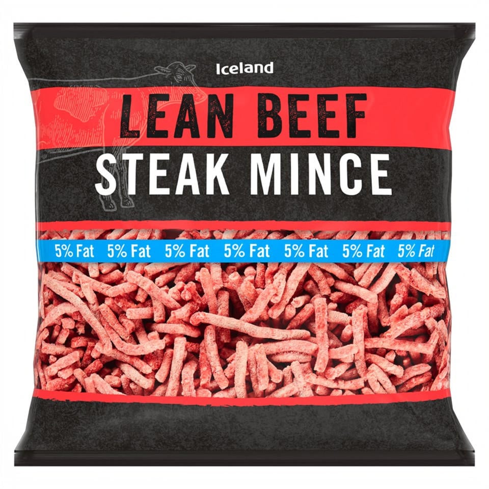 [77239] Iceland Lean Beef Steak Mince 400g