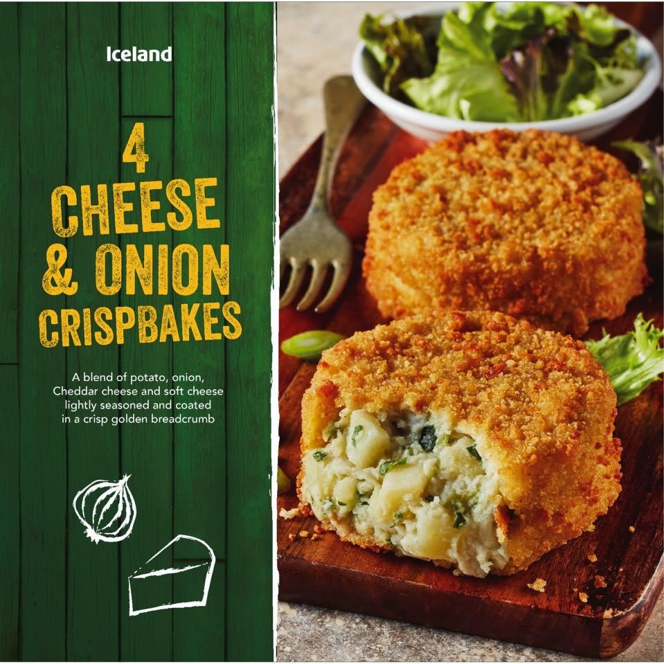 [84433] Iceland 4 Cheese and Onion Crispbakes 454g