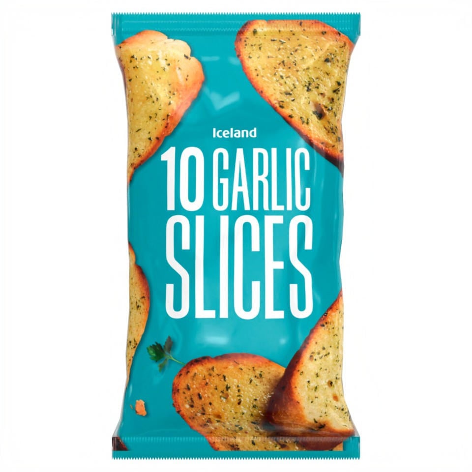 Iceland 10 Garlic Slices 260g