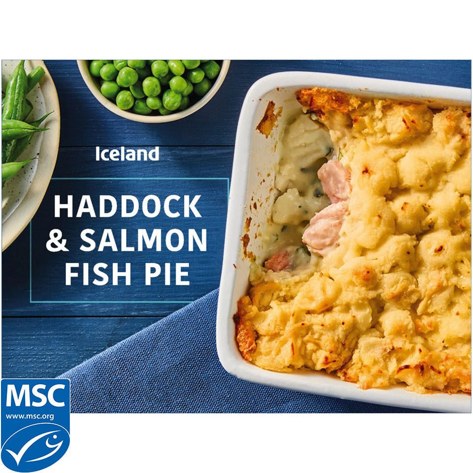 [94857] Iceland Haddock & Salmon Fish Pie 400g