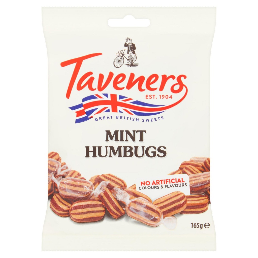 [100505] Taveners Mint Humbugs 165g