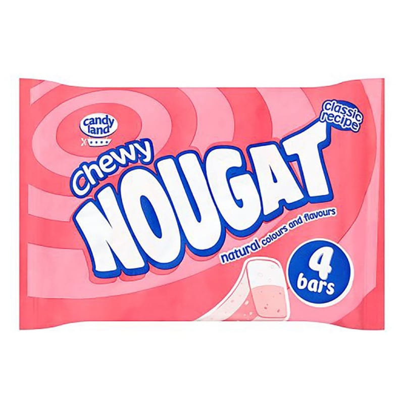 Barratt Chewy Nougat Bars 4pk