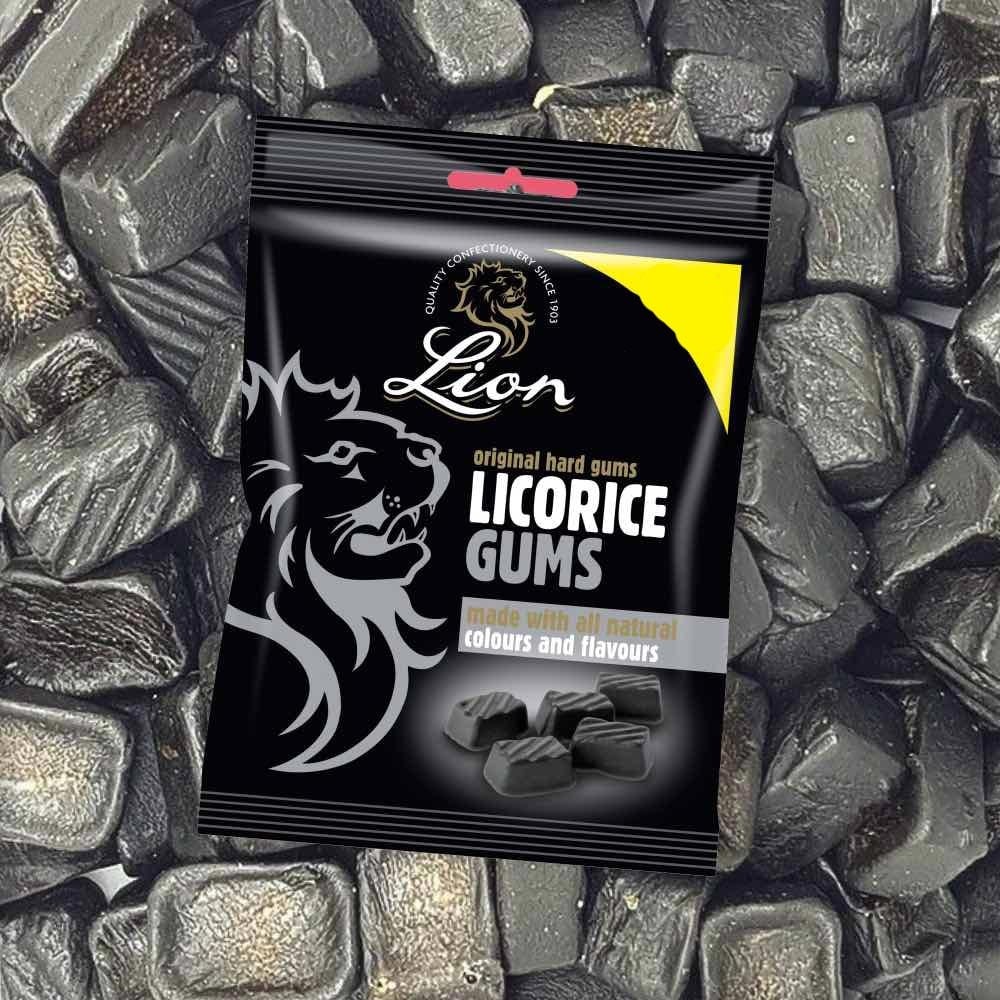 Lion Liquorice Gums 130g