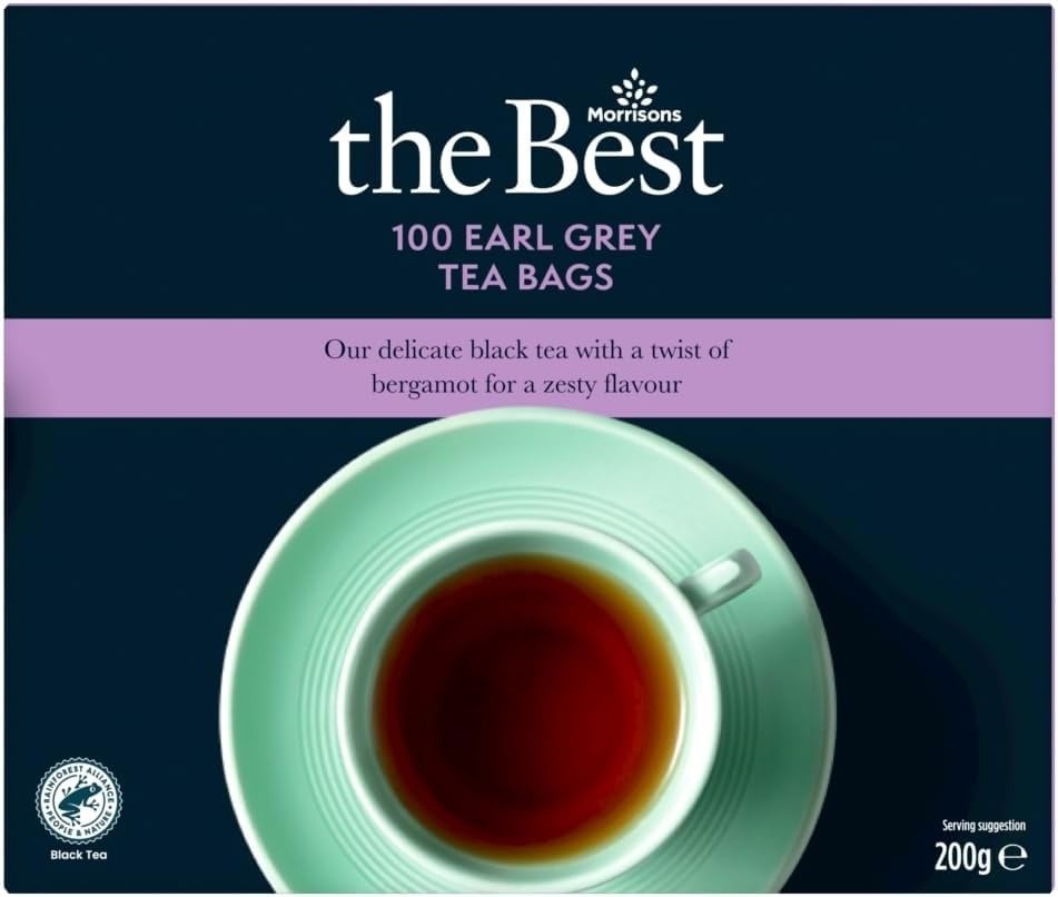 [111523162] Morrisons The Best Earl Grey 100 Tea Bags 200g