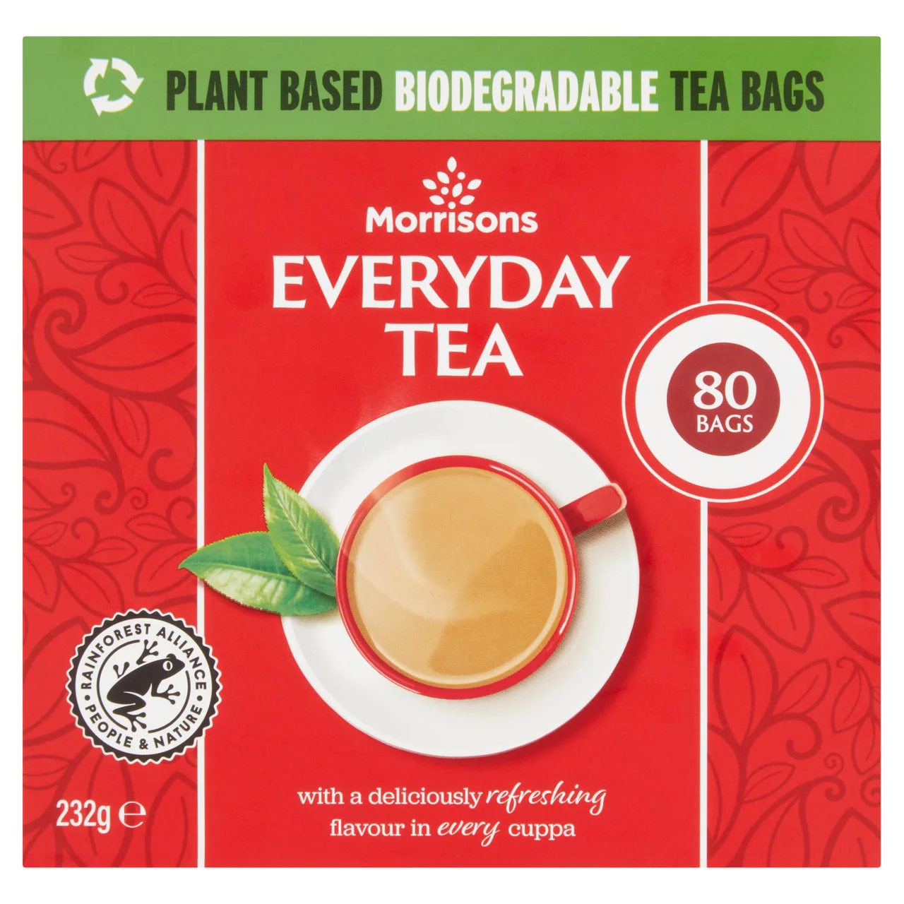 [111815026] Morrisons Everyday Tea 80 Tea Bags
