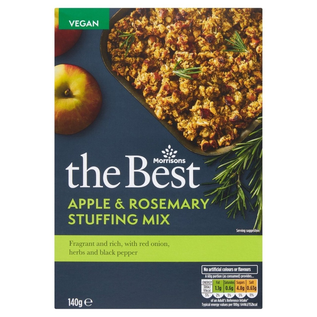 [112164780] Morrisons The Best Apple & Rosemary Stuffing 140g