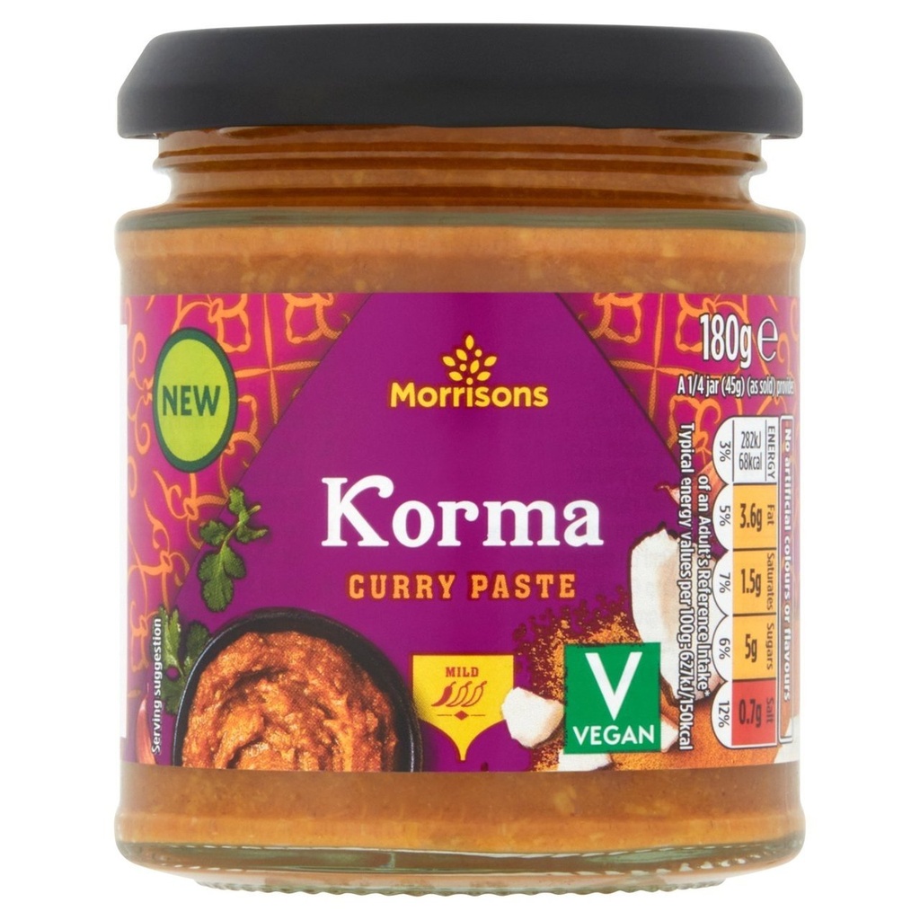 [112526824] Morrisons Korma Paste 180g