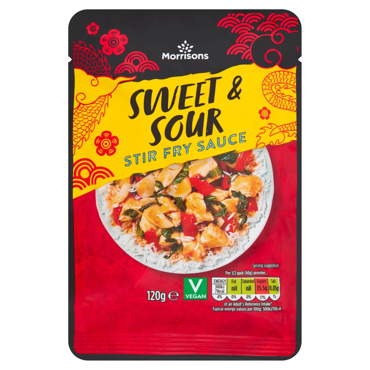 Morrisons Sweet Chilli Stir Fry Sauce 120g