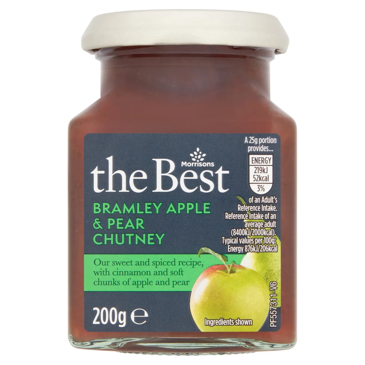 [112710859] Morrisons The Best Bramley Apple & Pear Chutney 210g