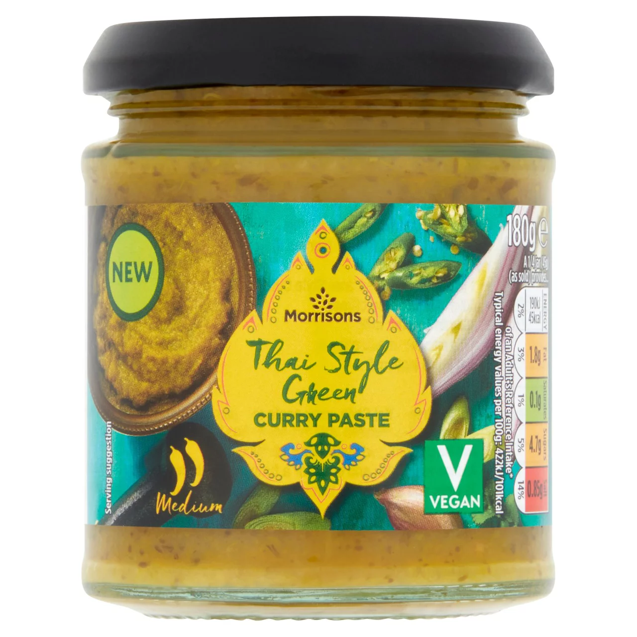 Morrisons Green Thai Curry Paste 180g