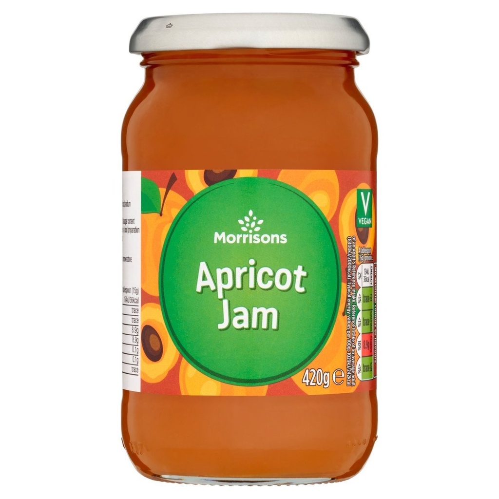 [113169806] Morrisons Apricot Jam 420g