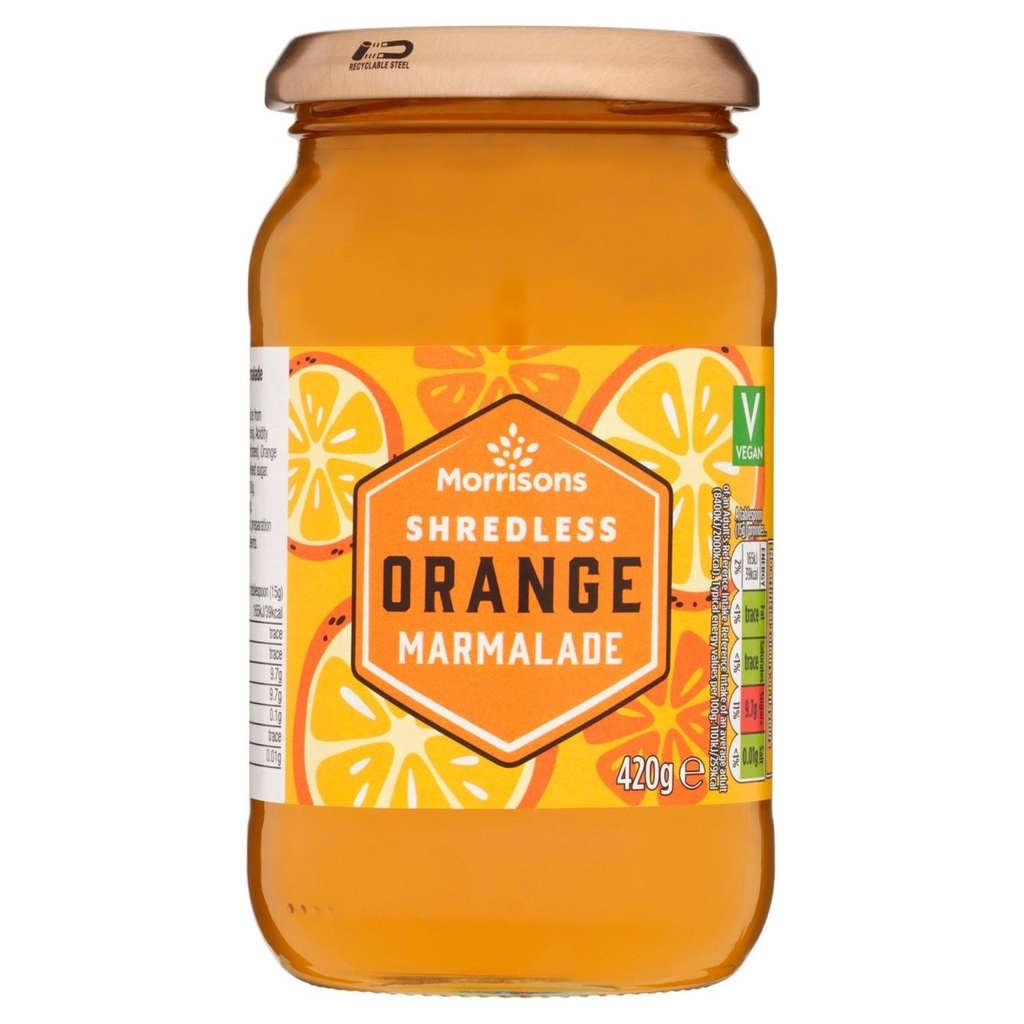 [113165899] Morrisons Shredless Marmalade 420g