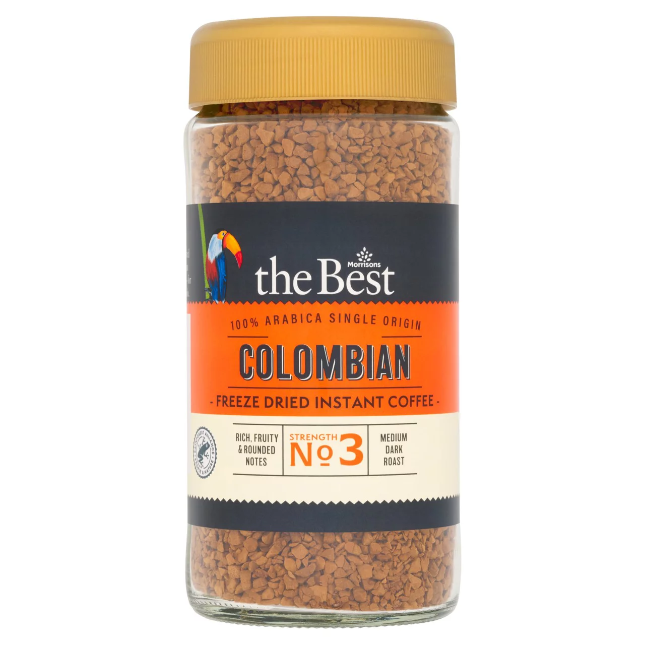 [113838782] Morrisons The Best Colombian Instant Coffee 100g