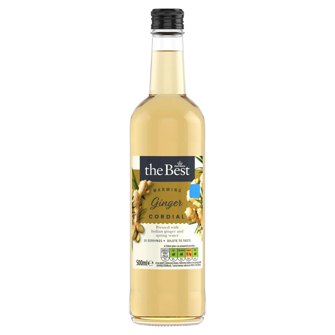 [115015712] Morrisons The Best Warming Ginger Cordial 500ml