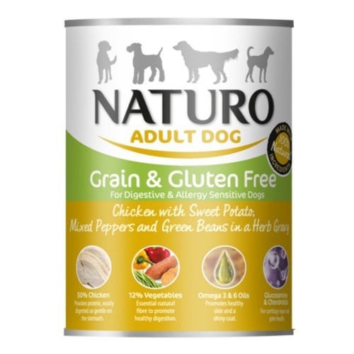 [119476] Naturo Senior Dog Turkey & Chicken Gravy 390g