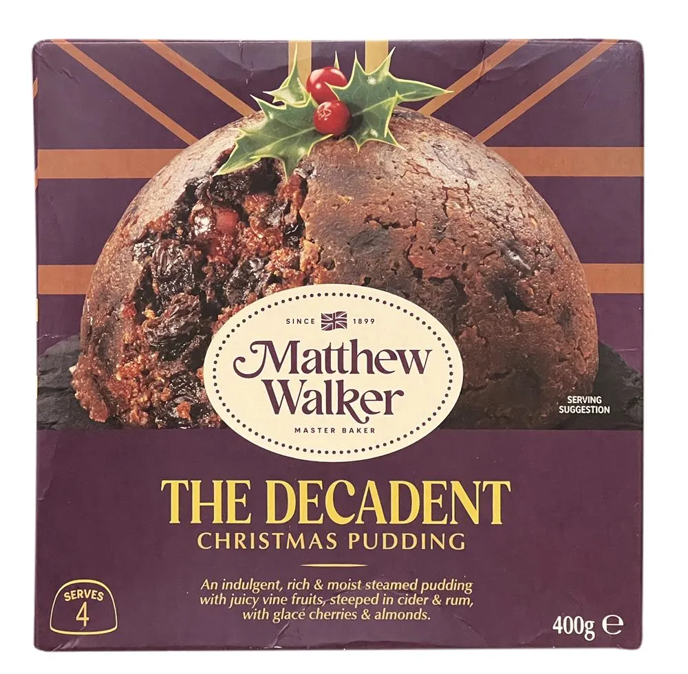 Matthew Walker Luxury Christmas Pudding 400g
