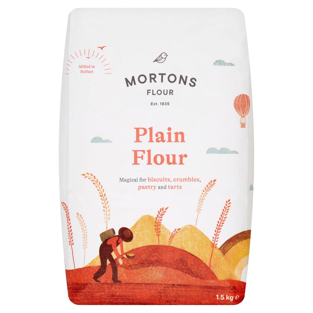 [3326] Mortons Plain Flour 1.5kg