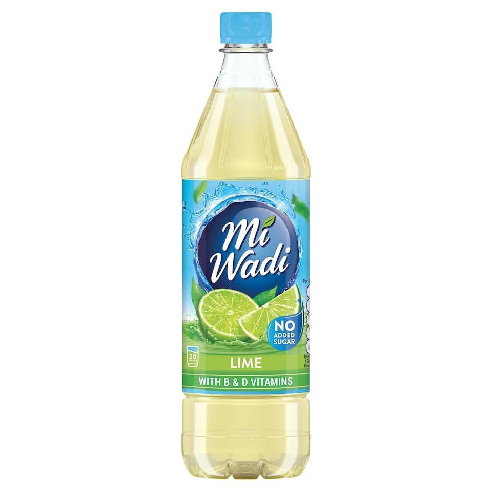 Mi Wadi Lime No Added Sugar 1L