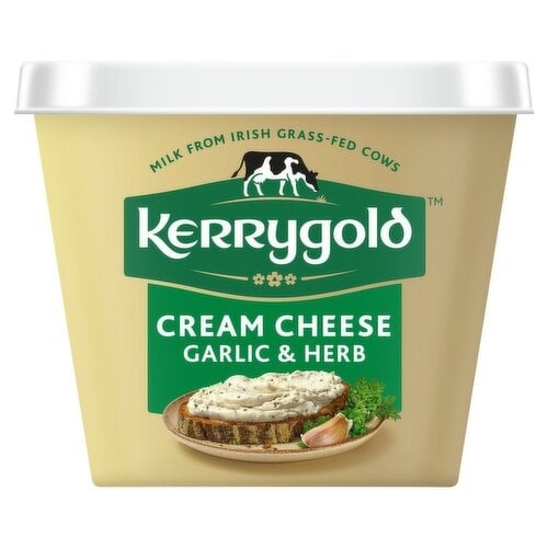 [716601] Kerrygold Cream Cheese Garlic & Herb 150g