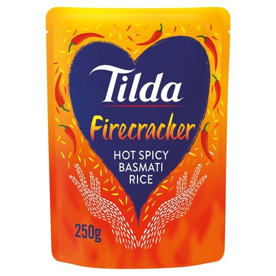 [122135] Tilda Microwave Firecracker Basmati Rice 250g
