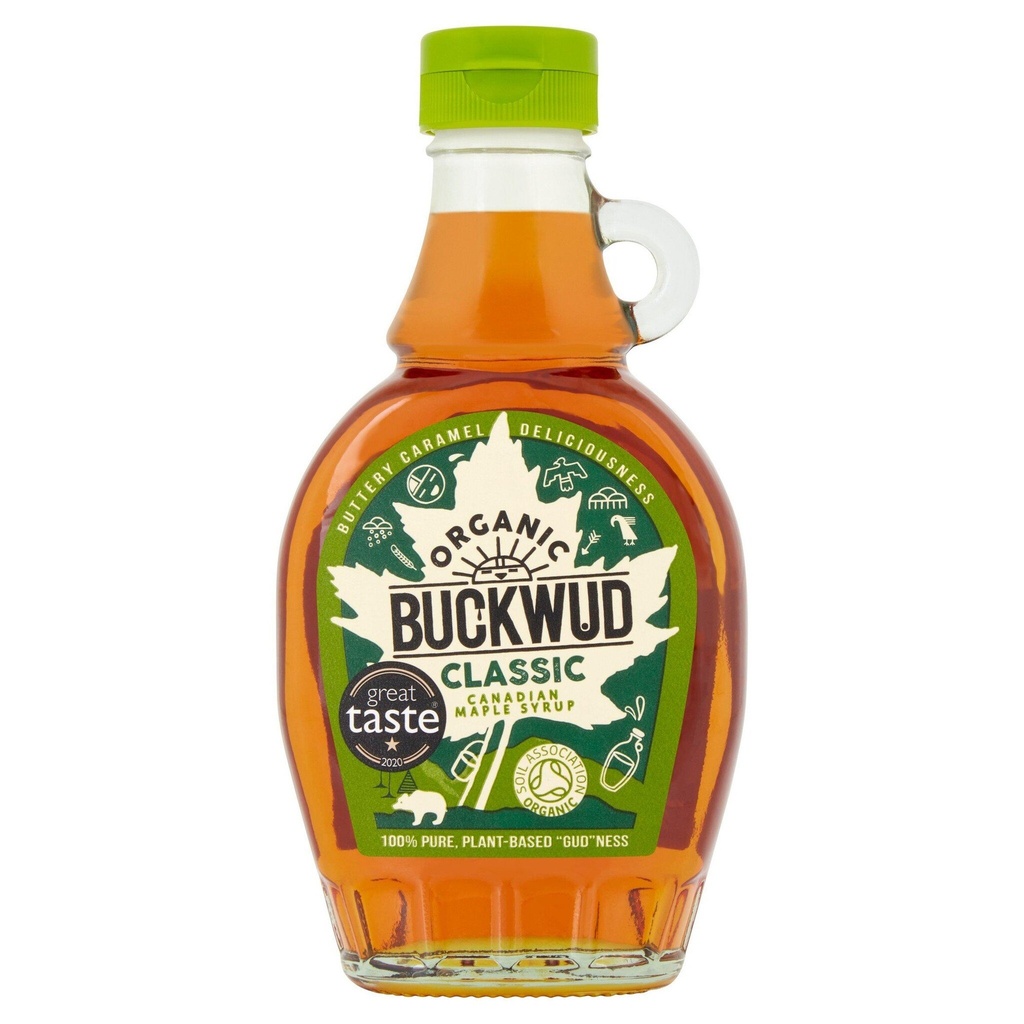 Buckwud Organic Pure Canadian Maple Syrup 250g