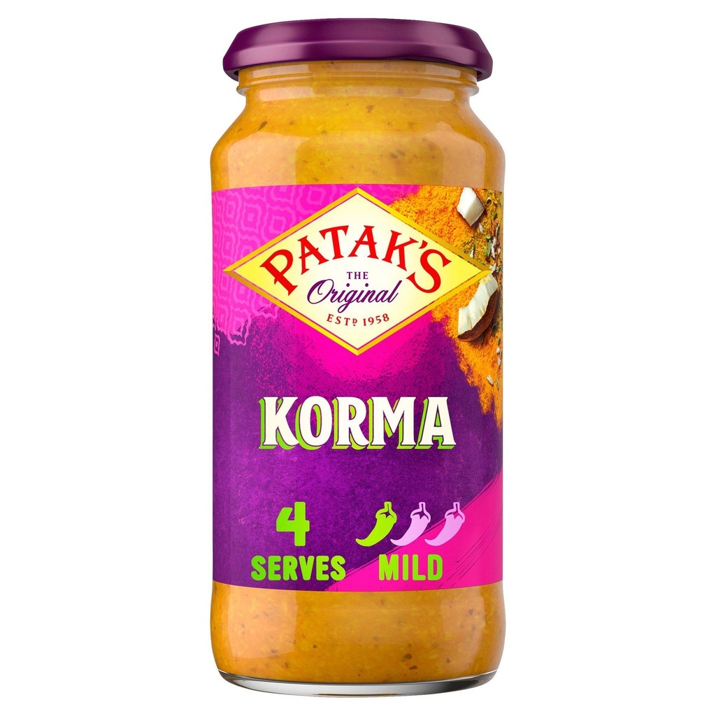 [77041] Pataks Korma Curry Sauce 450g