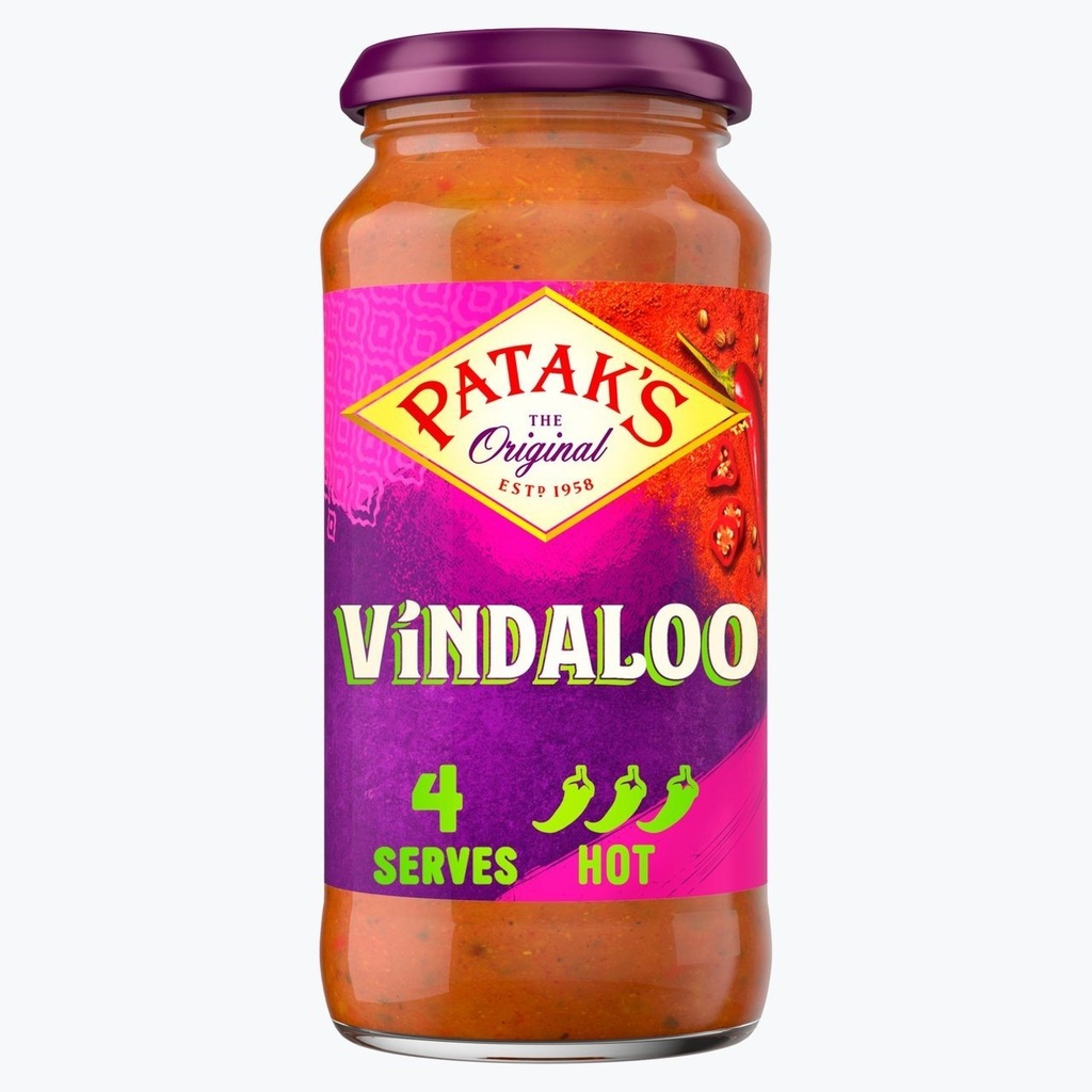 Pataks Vindaloo Curry Sauce 450g
