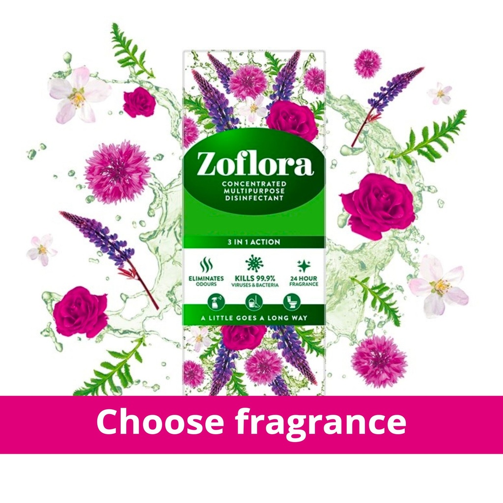 Zoflora Disinfectant 120ml Country Garden