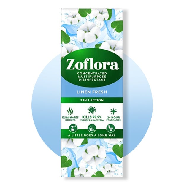 [38499] Zoflora Disinfectant 250ml Linen Fresh