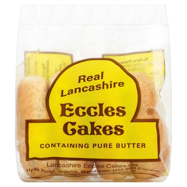 Real Lancashire Eccles Cakes 4's