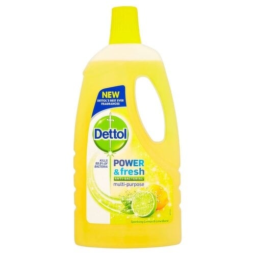 [100279] Dettol Power & Fresh Lemon Multi Purpose Cleaner 1L